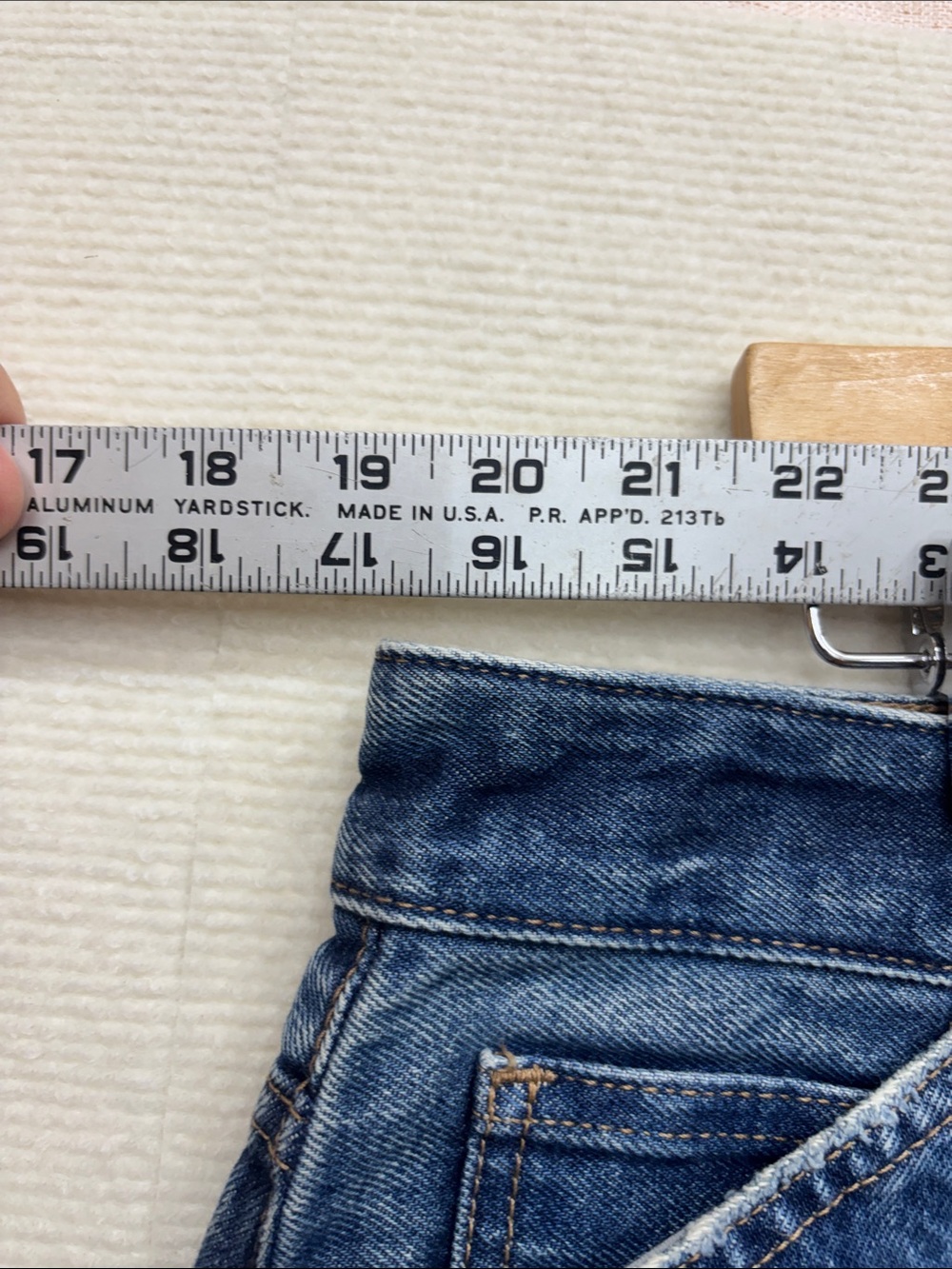Madewell Women’s “Broken Zipper”Relaxed Dark Blue Denim Jeans - Picture 5 of 8